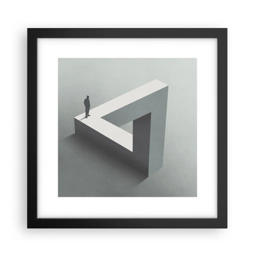 Plakat w czarnej ramie - A jednak możliwe - 30x30 cm