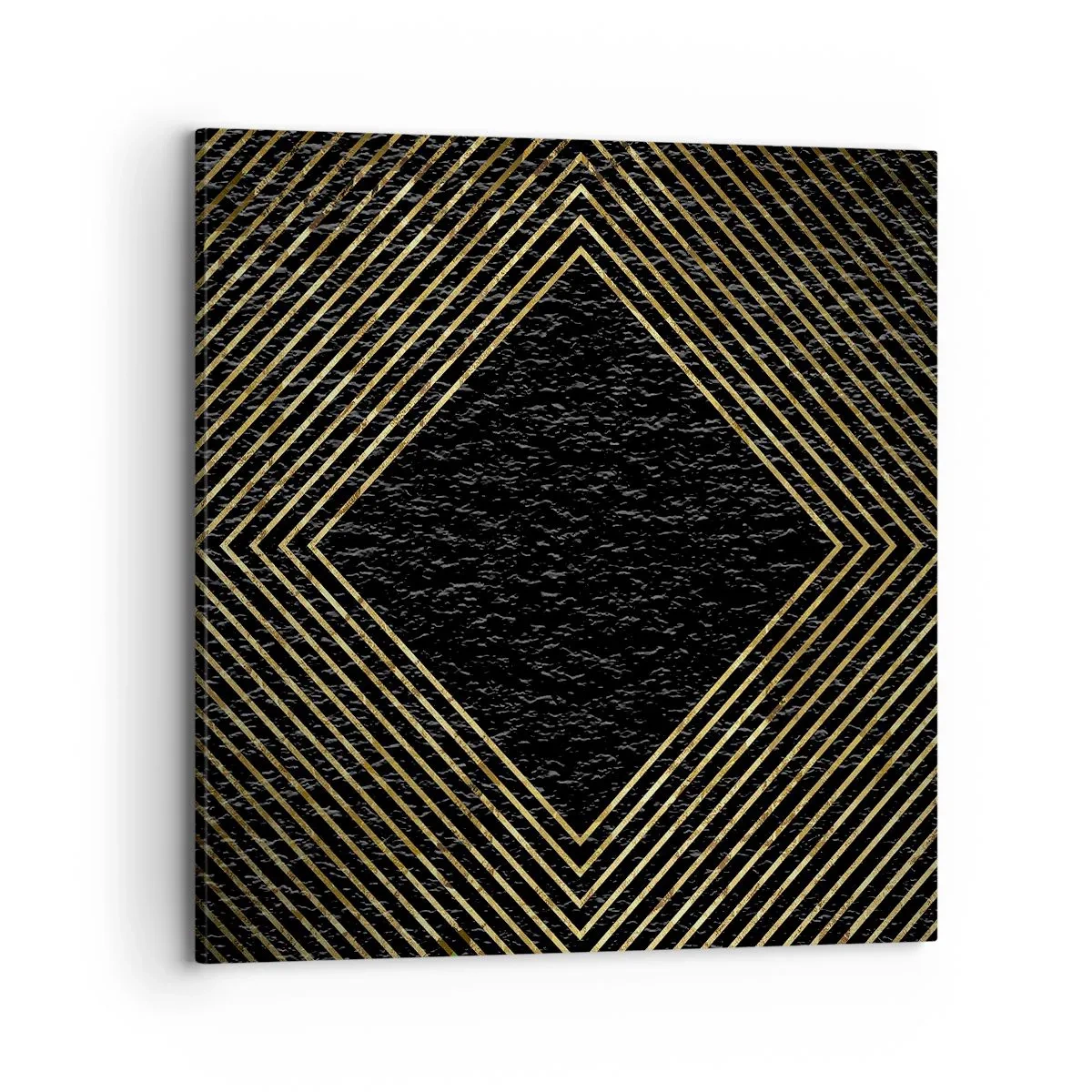 Obraz na płótnie - Geometria w stylu glamour - 70x70 cm
