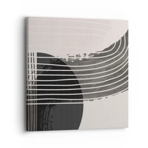 Obraz na płótnie - Tam i z powrotem - 40x40 cm