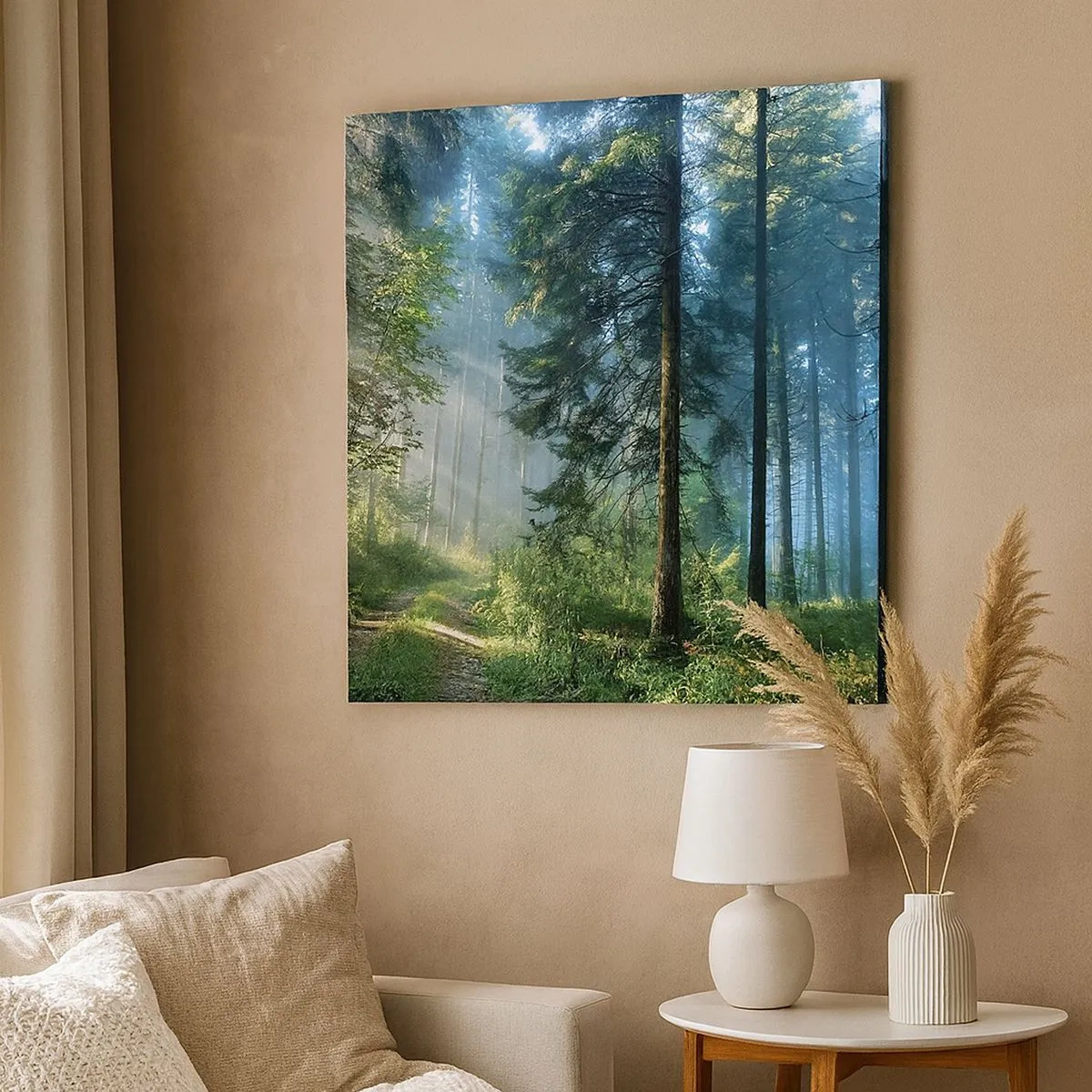 Obraz na płótnie - Rozpromieniony o poranku - 30x30 cm