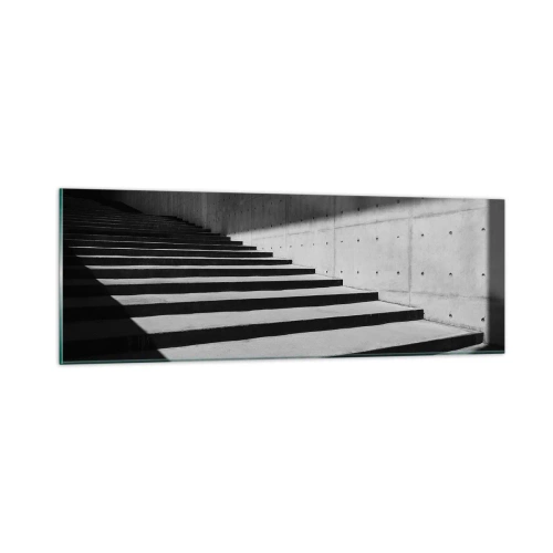 Obraz na szkle - Surowa uroda modernizmu - 90x30 cm