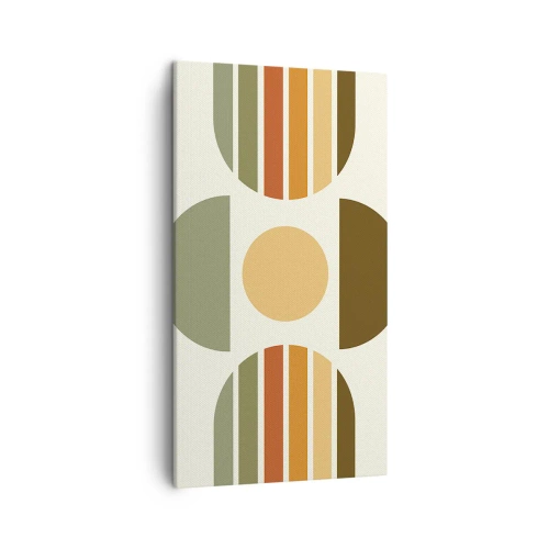 Obraz na płótnie - W kolorach ziemi - 45x80 cm
