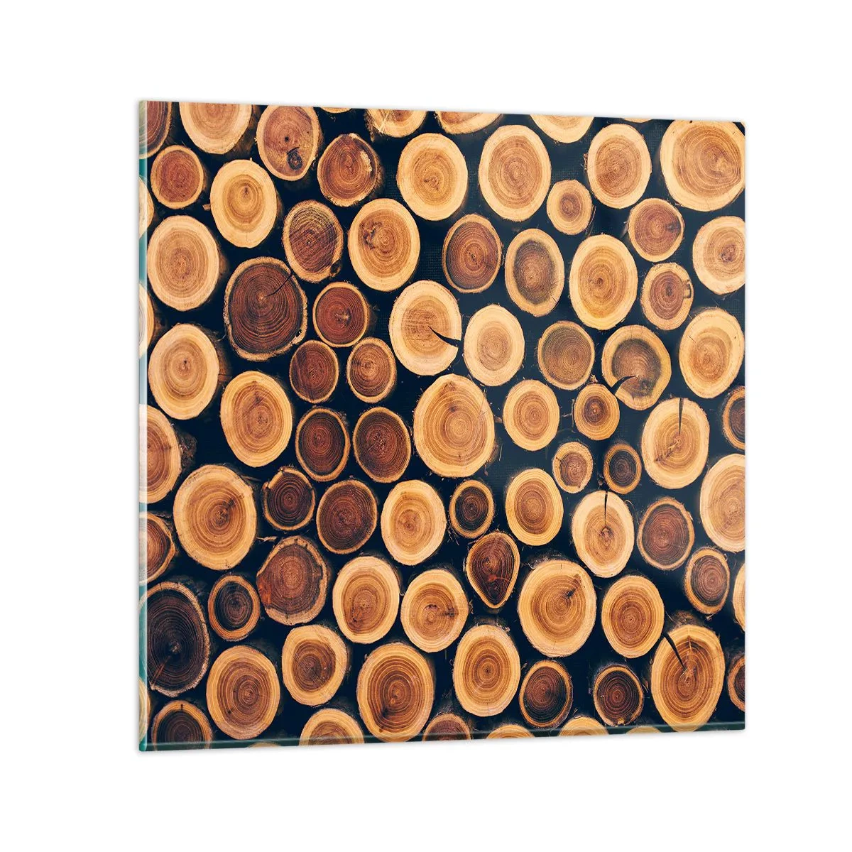 Obraz na szkle - Na ile lat wyglądam? - 30x30 cm