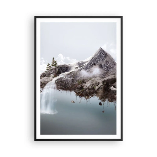 Plakat w czarnej ramie - Okiem surrealisty - 70x100 cm