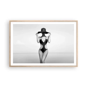 Plakat w ramie jasny dąb - Na imię mi: Elegancja - 91x61 cm