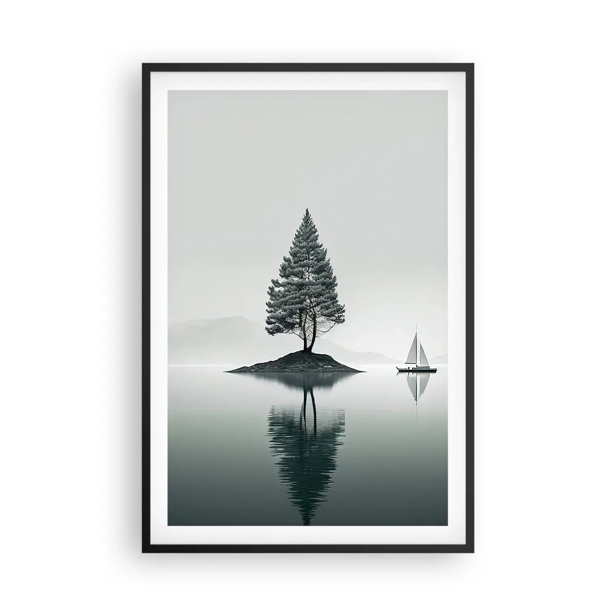 Plakat w czarnej ramie - Marzenie senne - 61x91 cm