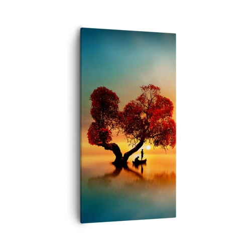 Obraz na płótnie - Oddaleńcy i ciszyzna bezświata - 55x100 cm