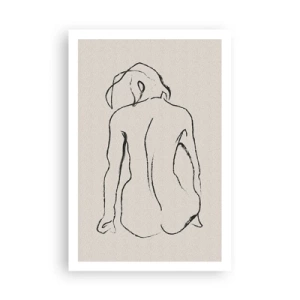 Plakat - Akt dziewczęcy - 61x91 cm