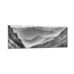 Obraz na szkle - Aż po horyzont - 90x30 cm