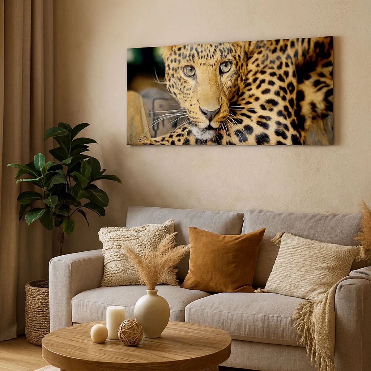 Obraz na płótnie - Nie bój się, podejdź - 100x40 cm