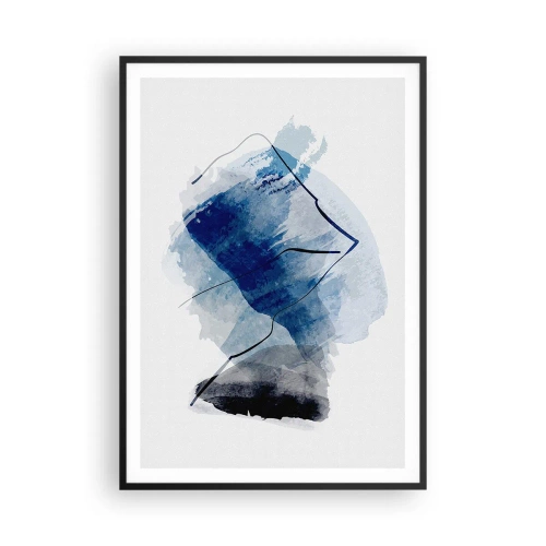 Plakat w czarnej ramie - Lodowa góra - 70x100 cm