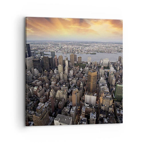 Obraz na płótnie - Bijące serce naszych czasów - 70x70 cm