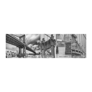 Fototapeta Próbka Premium Canvas - Do serca miasta - Nowy Jork, Miasto, Manhattan - 100x30 cm