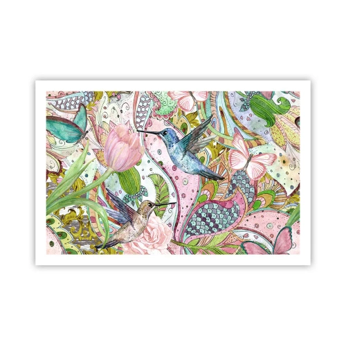 Plakat - Wplątane w pnączach - 91x61 cm