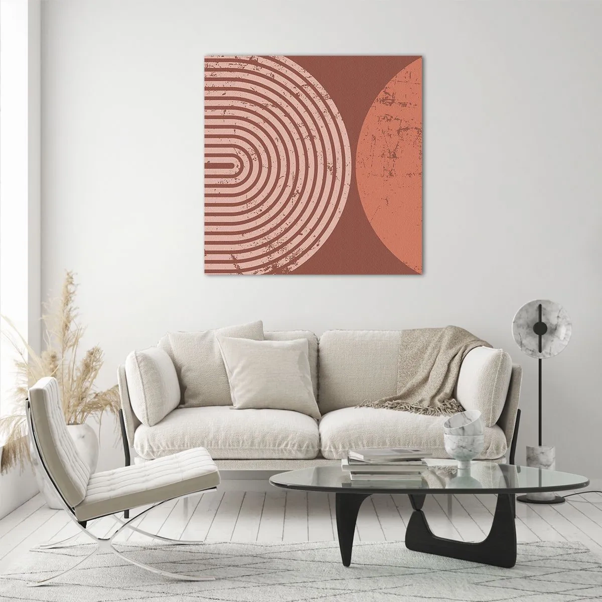 Obraz na szkle - Bliska relacja - 70x70 cm