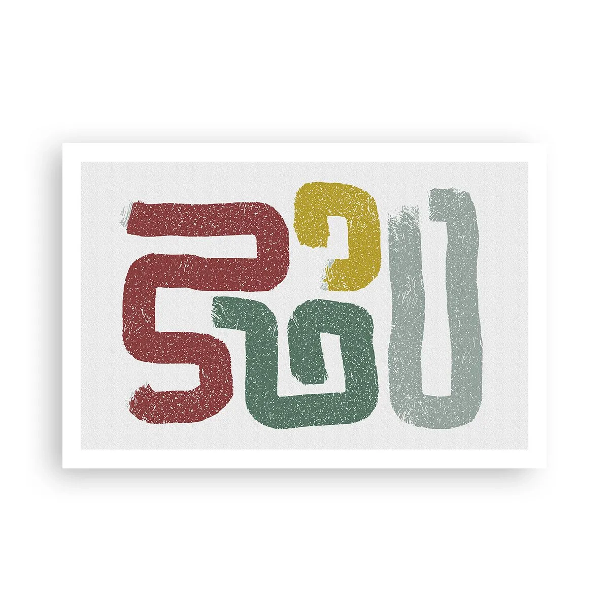 Plakat - W nieznanym języku - 91x61 cm