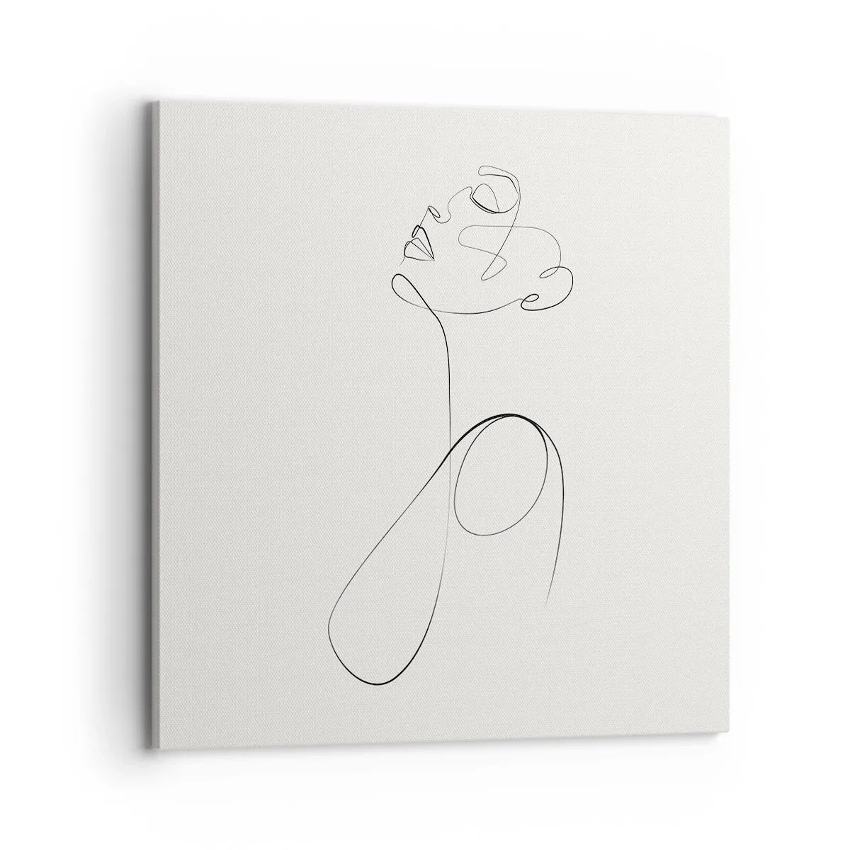 Obraz na płótnie - Zapętlona w marzeniach - 70x70 cm