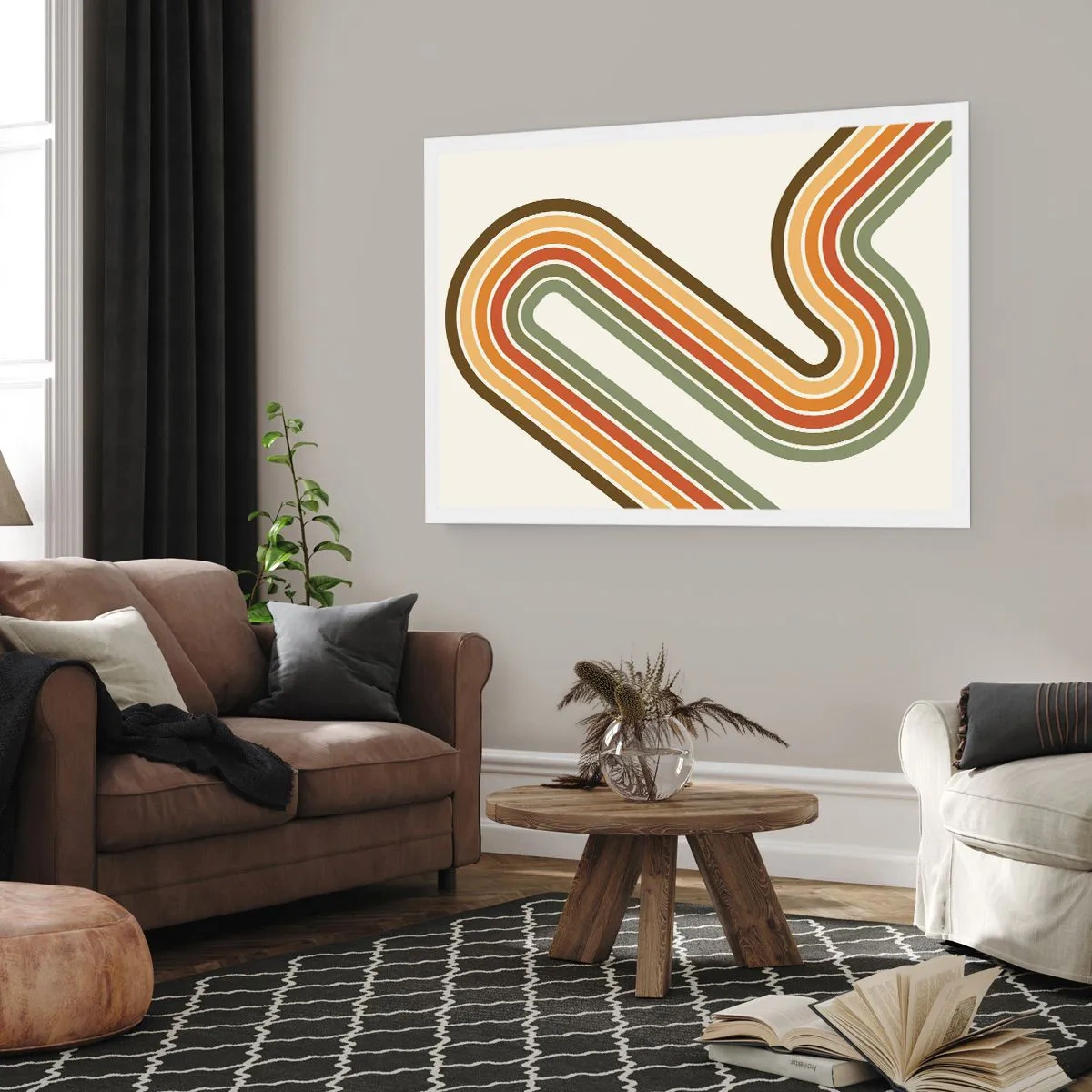 Plakat - Zygzakiem do celu - 40x30 cm
