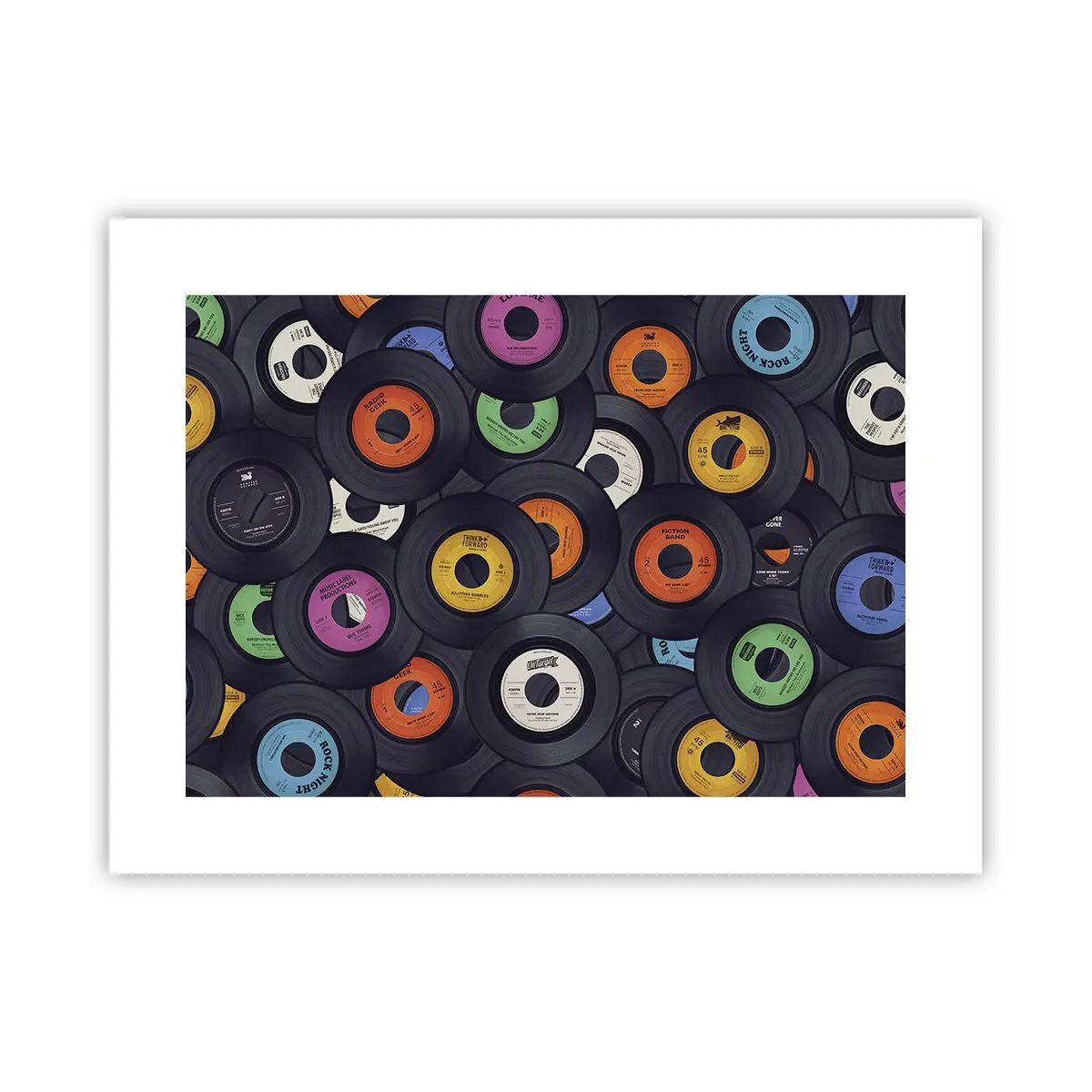 Plakat - Kolory klasyki - 40x30 cm