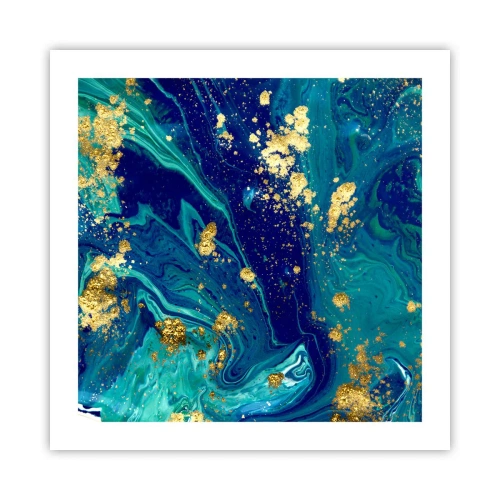 Plakat - Płatki słońca - 50x50 cm