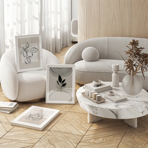 White castle - Inspiracja do salonu