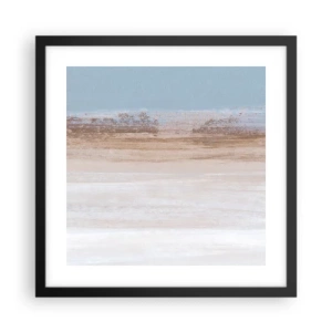 Plakat w czarnej ramie - Niejednoznaczny pejzaż - 40x40 cm