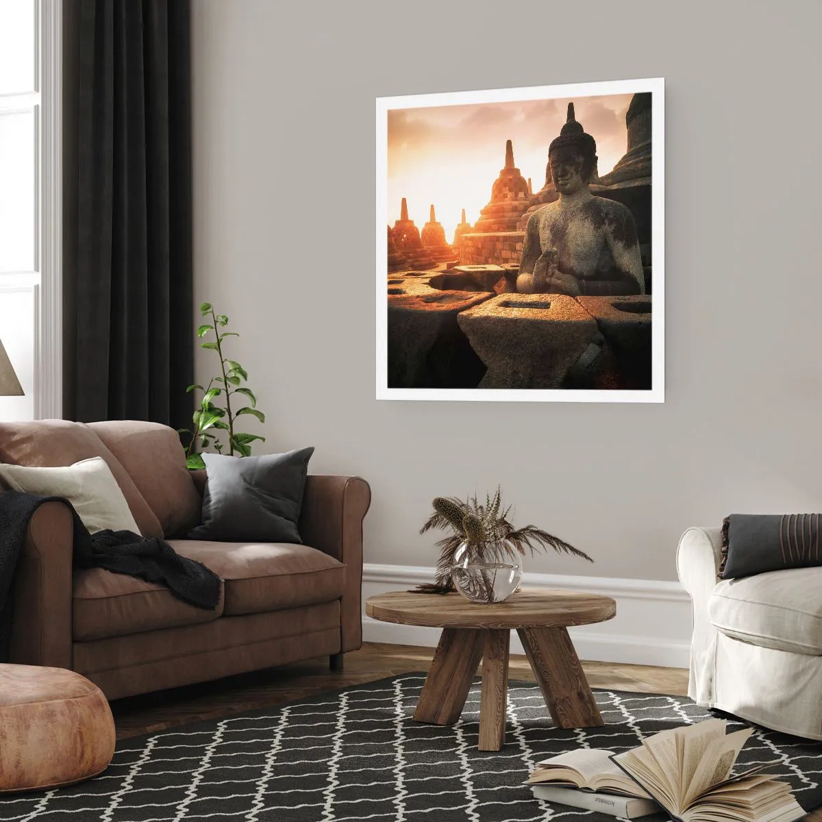 Plakat - Pogoda wielkiej mądrości - 30x30 cm