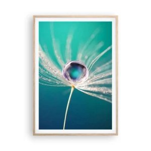 Plakat w ramie jasny dąb - Mistyczna chwila - 70x100 cm