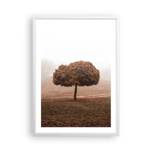 Plakat w białej ramie - Po pracowitym lecie - 50x70 cm