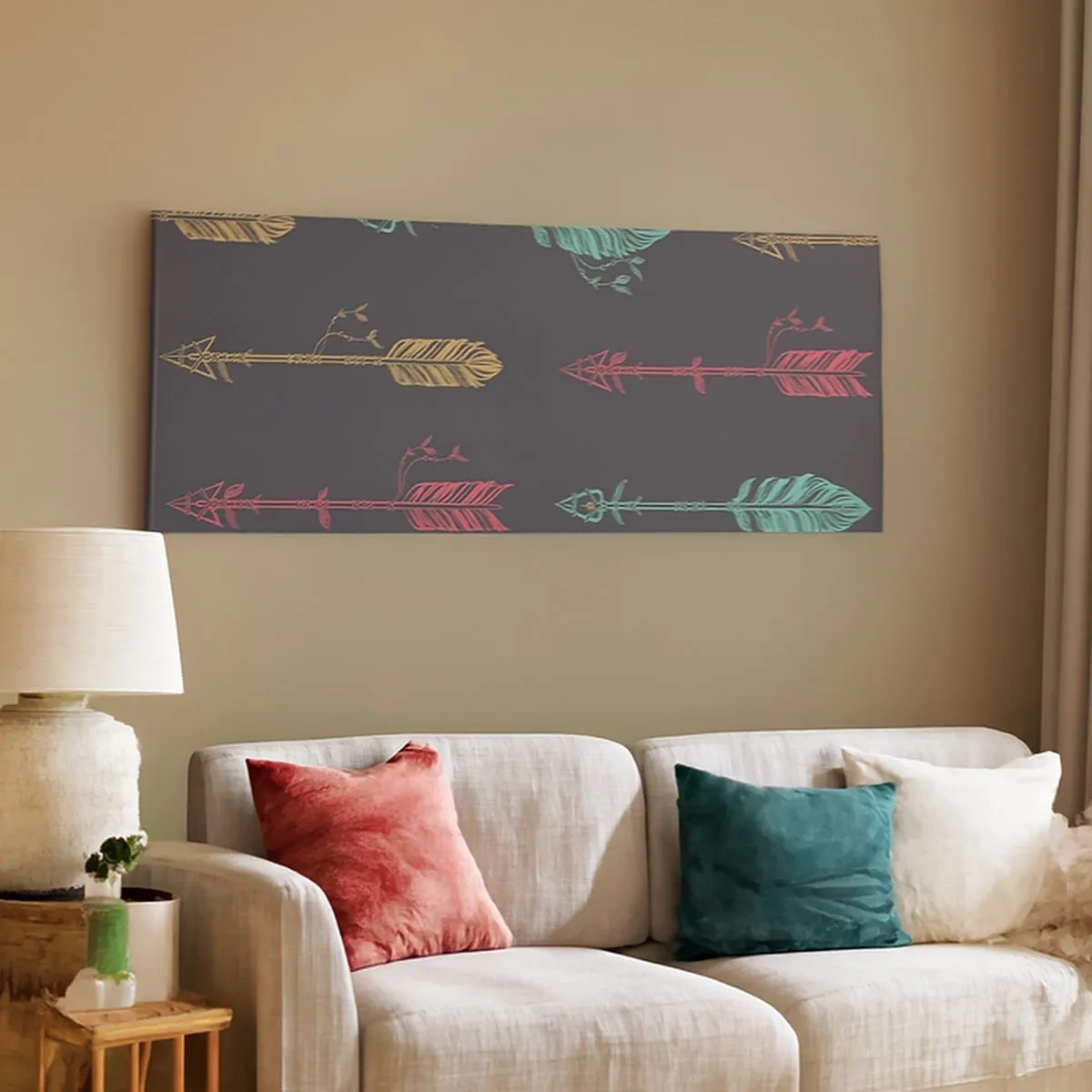 Obraz na płótnie - W ordynku - 100x40 cm