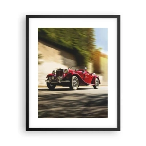 Plakat w czarnej ramie - Piękniejszy niż Nike z Samotraki - 40x50 cm