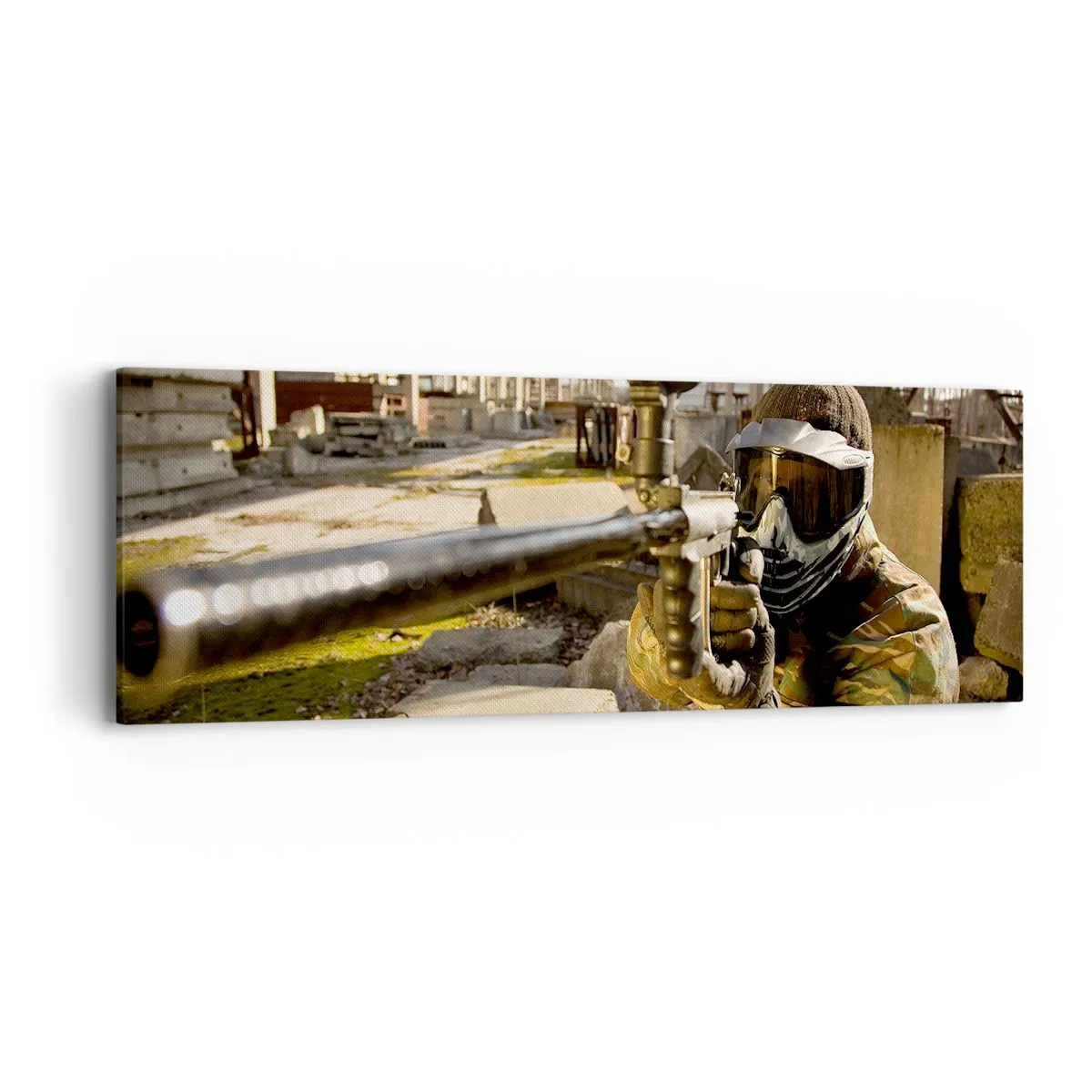 Obraz na płótnie - I ty możesz zostać bohaterem - 90x30 cm