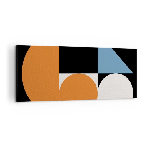 Obraz na płótnie - Układ figurowy - 100x40 cm