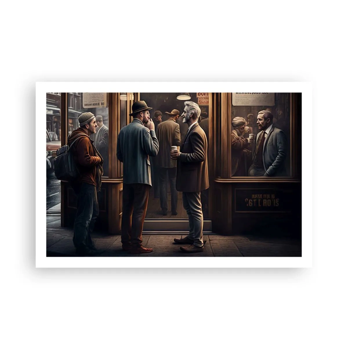 Plakat - Dobra chwila dnia - 91x61 cm