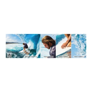 Fototapeta Próbka Standard Eco - Tańczący z falami - Sport, Surfing, Deska Surfingowa - 100x30 cm