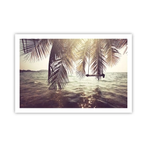 Plakat - Można bujać w obłokach do woli - 91x61 cm