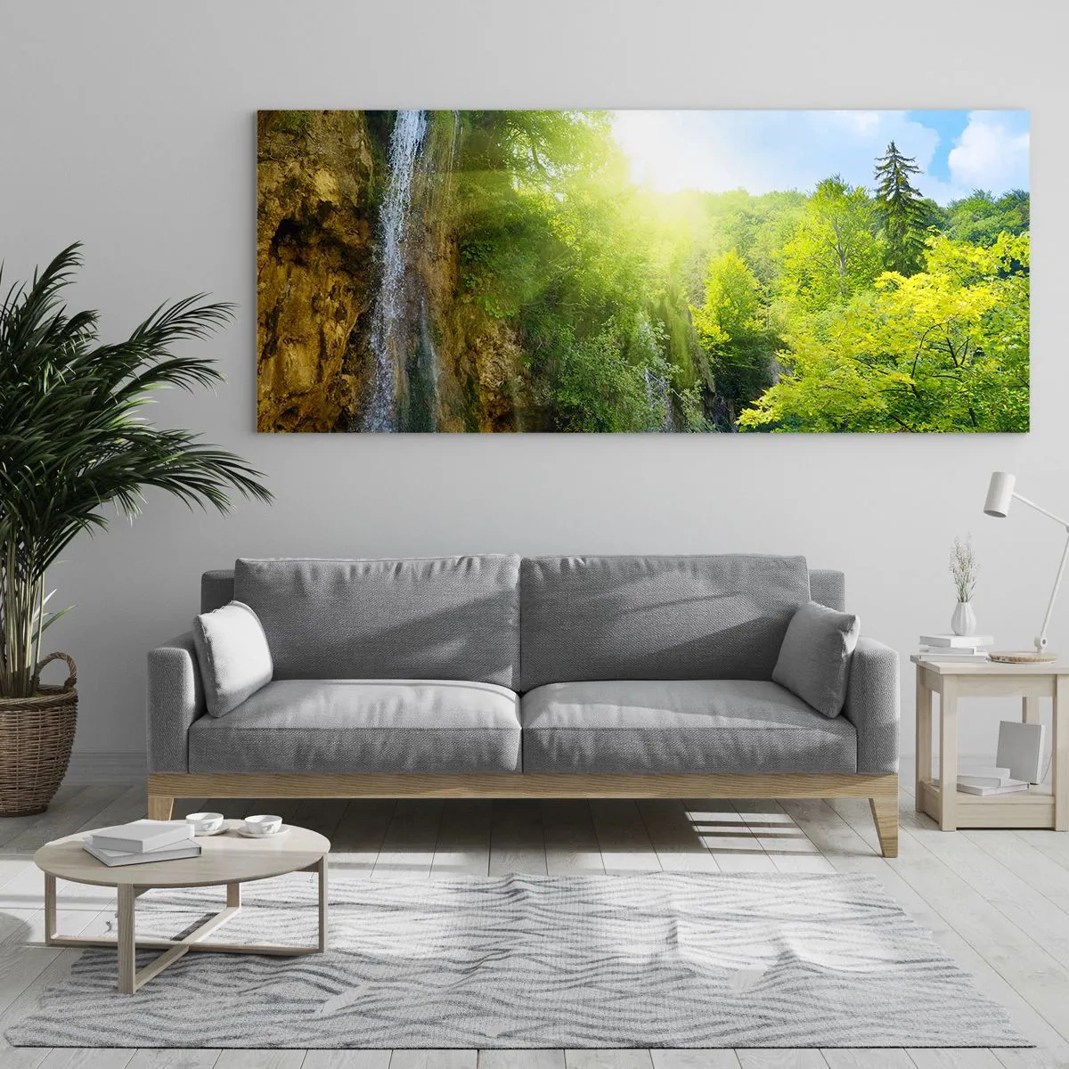 Obraz na szkle - To musi być Eden - 100x40 cm