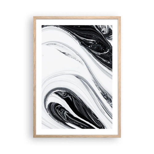 Plakat w ramie jasny dąb - Połączenie przeciwieństw - 50x70 cm