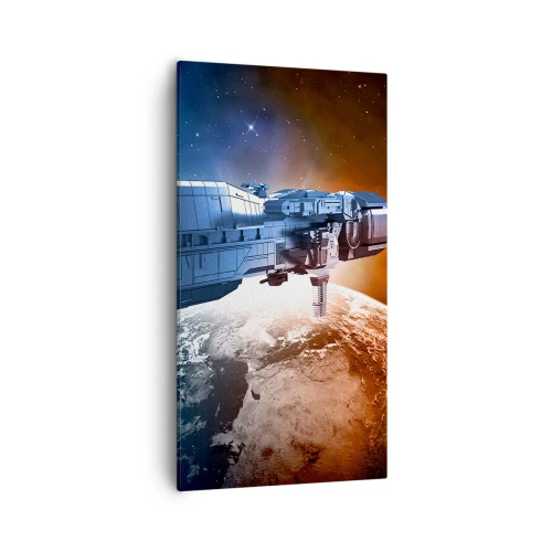 Obraz na płótnie - Uważny obserwator - 55x100 cm