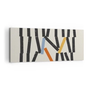 Obraz na płótnie - Domino – kompozycja - 100x40 cm