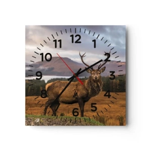 Zegar ścienny - Majestat natury - 30x30 cm
