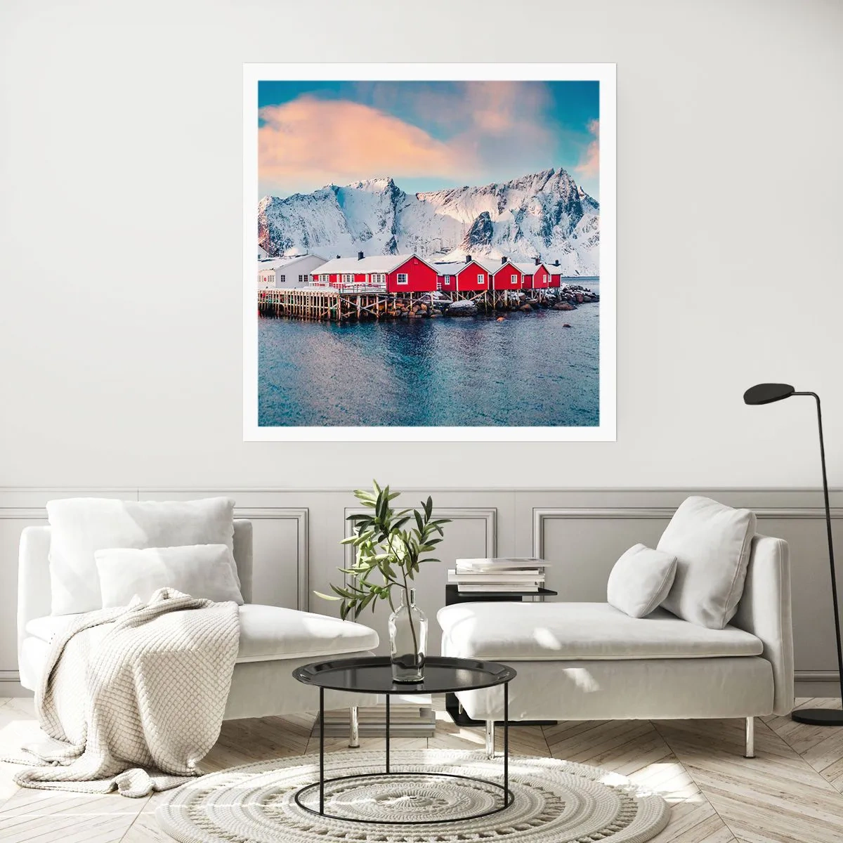 Plakat - Północne ustronie - 50x50 cm