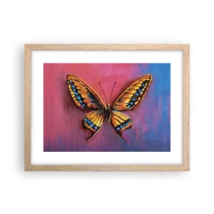 Plakat w ramie jasny dąb - Klejnot natury - 40x30 cm