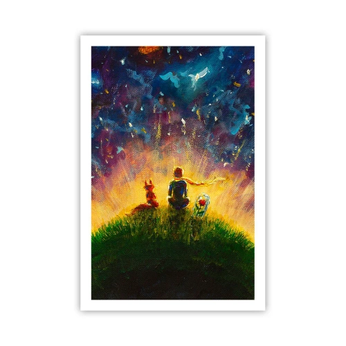 Plakat - Miłość i przyjaźń - cały świat - 61x91 cm