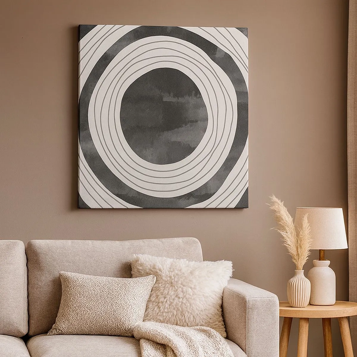 Obraz na płótnie - W samo sedno - 30x30 cm