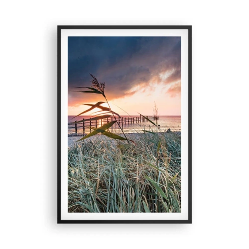 Plakat w czarnej ramie - Nie przemija z wiatrem - 61x91 cm