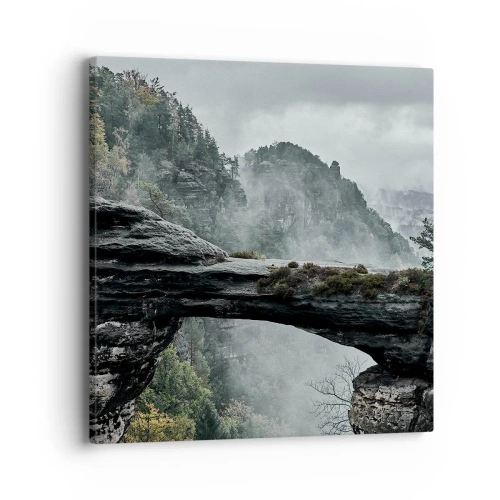 Obraz na płótnie - Zaraz się zacznie przygoda - 40x40 cm