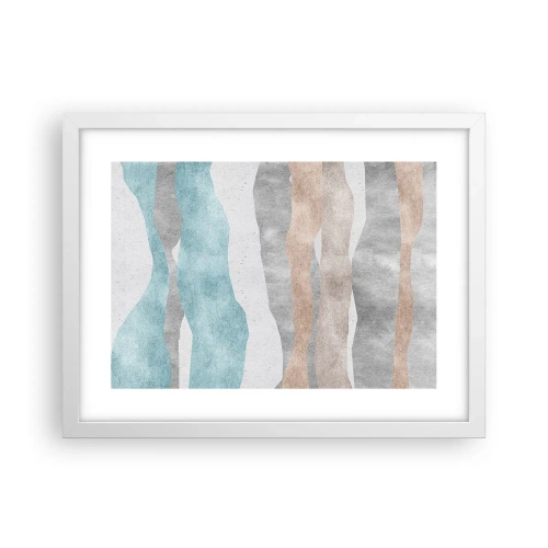 Plakat w białej ramie - Studium bliskości - 40x30 cm