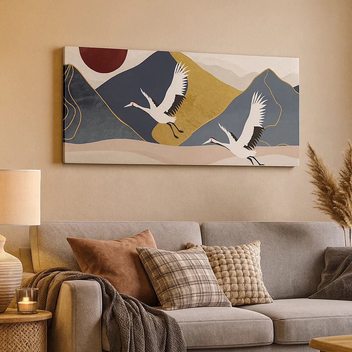 Obraz na płótnie - I znowu ZLECIAŁ dzień - 30x30 cm