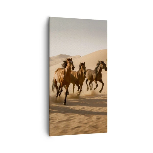 Obraz na płótnie - Wolne jak wiatr - 55x100 cm
